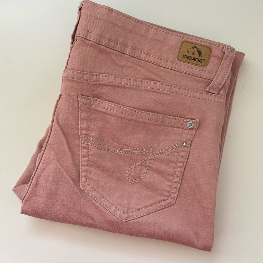 3/$30💚Jordache light pink skinny jeans size 6 womens
